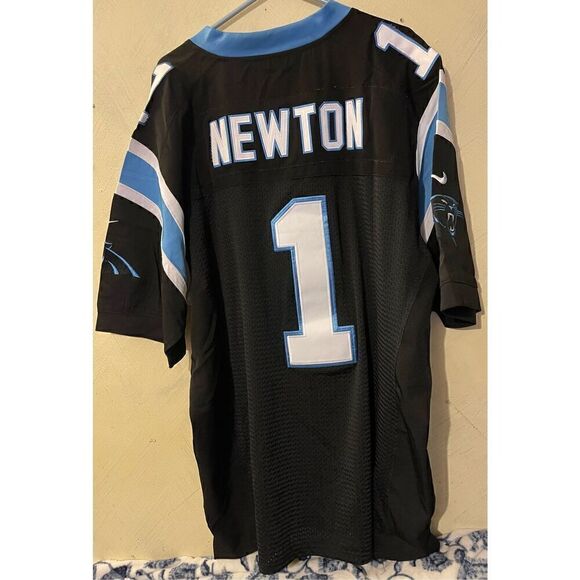 Cam NEWTON Carolina Panthers NIKE on Field Jersey Size 56 2XL NFL - Picture 7 of 9